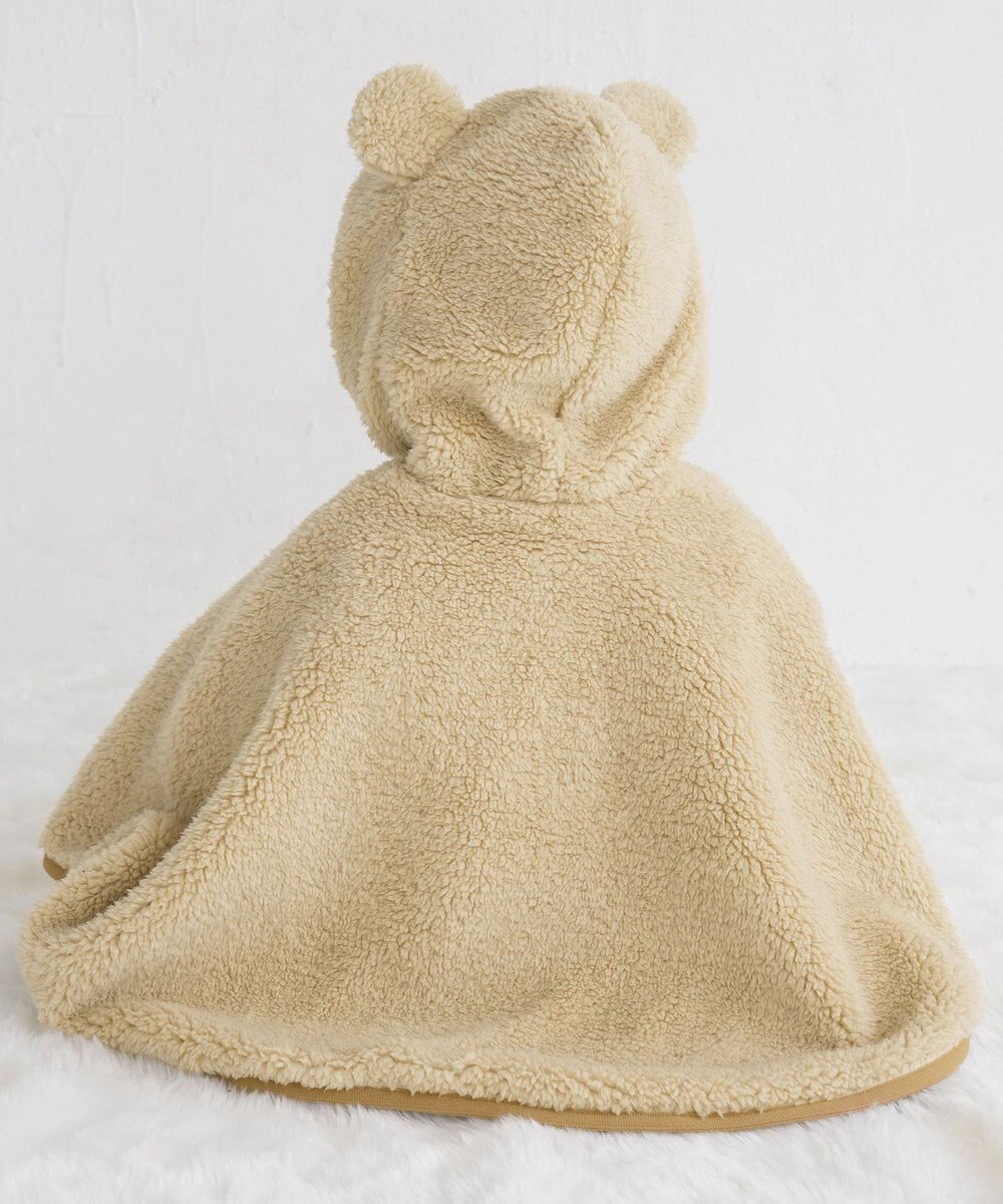 MIKI HOUSE HOT BISCUITS 【70-90cm】 もこくま顔ドン ボアマント 