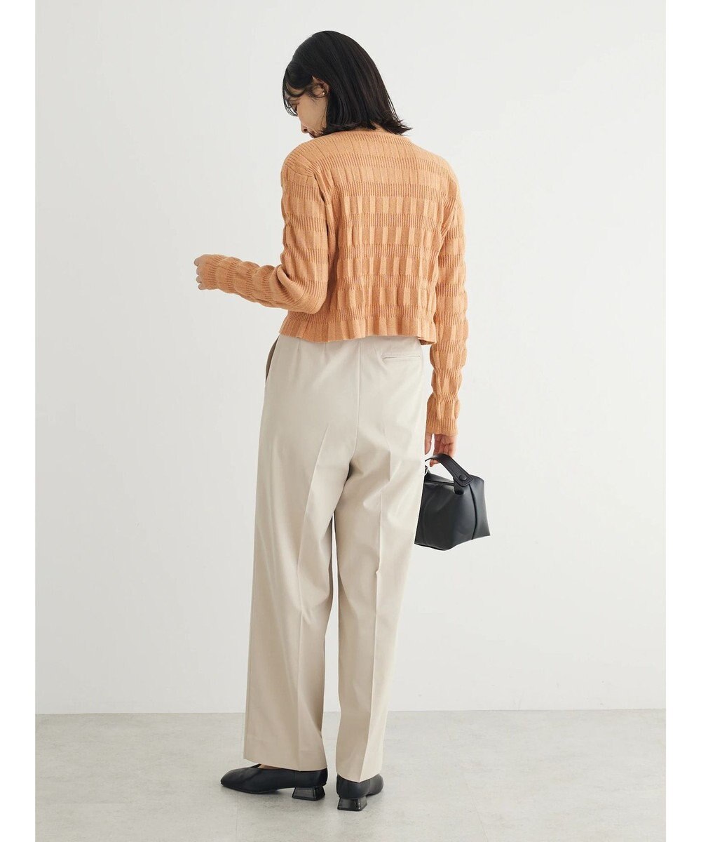 Green Parks きれいシルエットパンツ（ワイドストレート） 