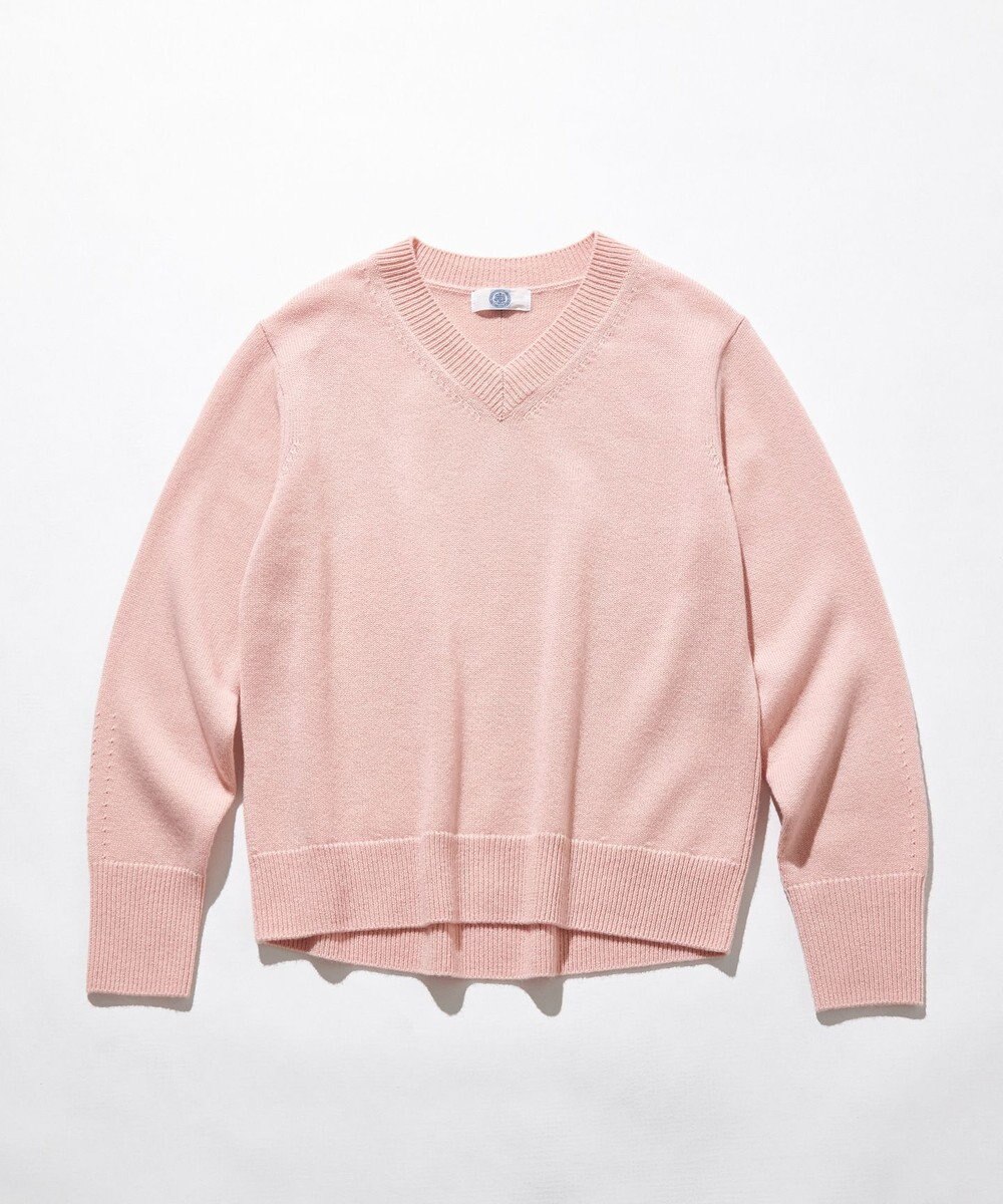 J.PRESS LADIES CASHBIT NEO Vネック ニット 