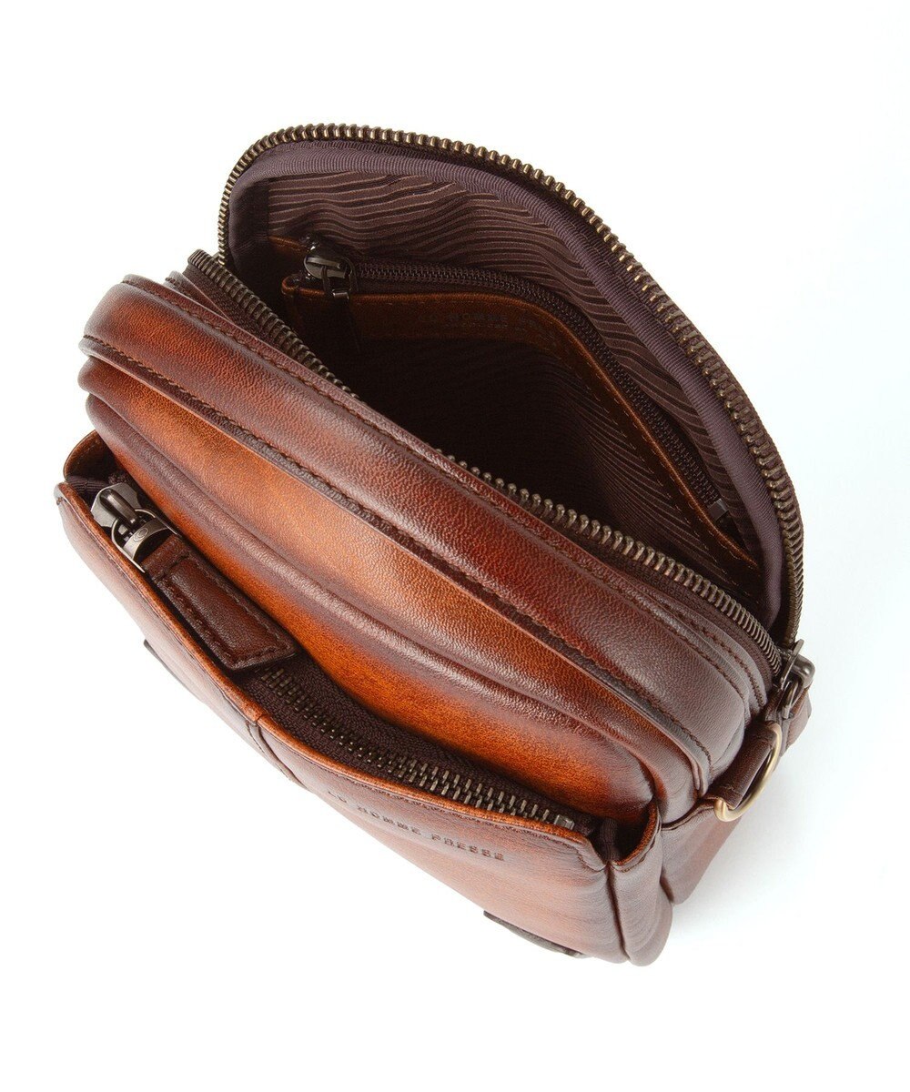 ACE BAGS & LUGGAGE LO HOMME PRESSE アルカイック 本革 日本製 ショルダーバッグ 縦型 71863 ロ・オム・プレッセ 