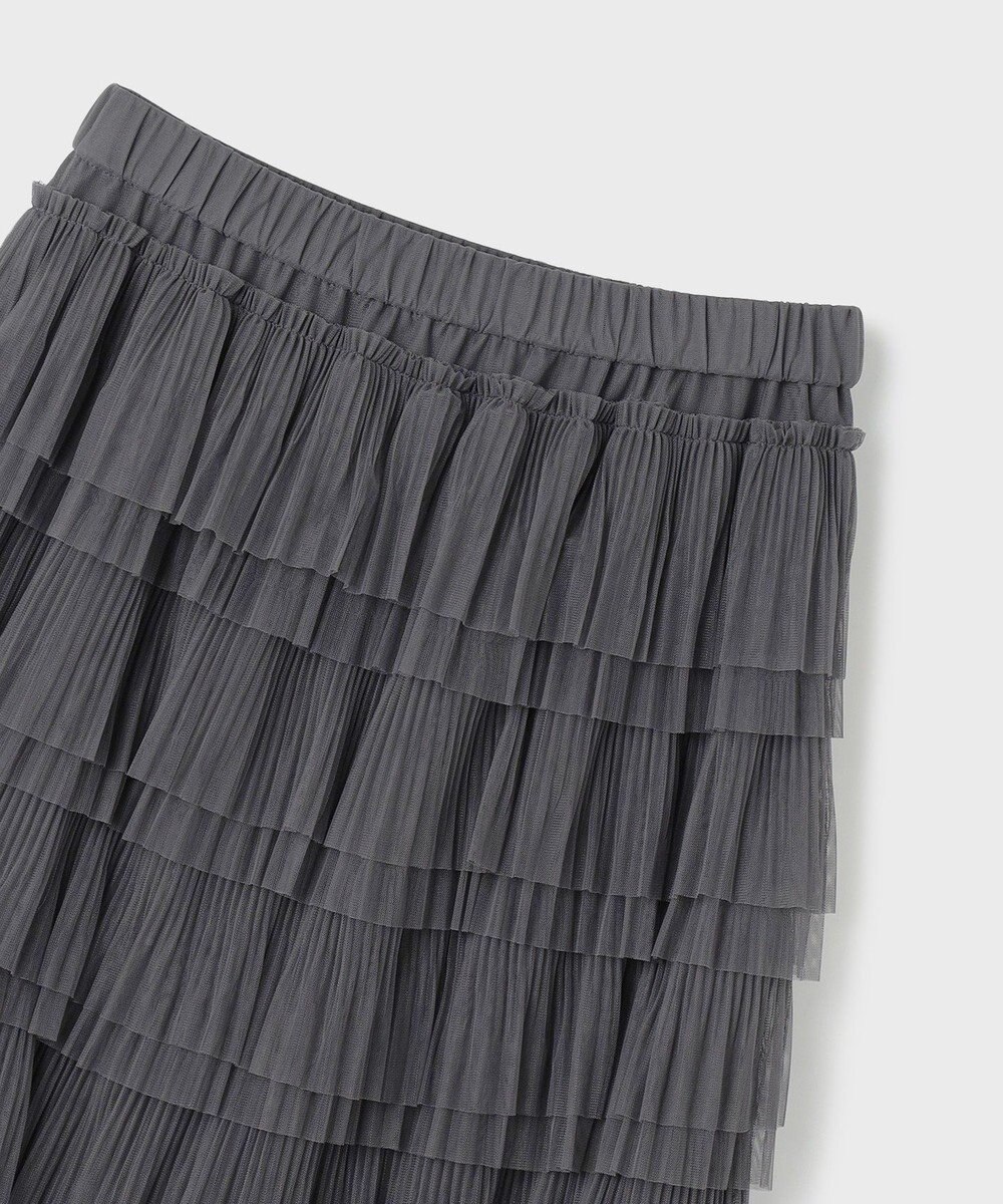 GRACE CONTINENTAL タイトティアードチュールスカート 