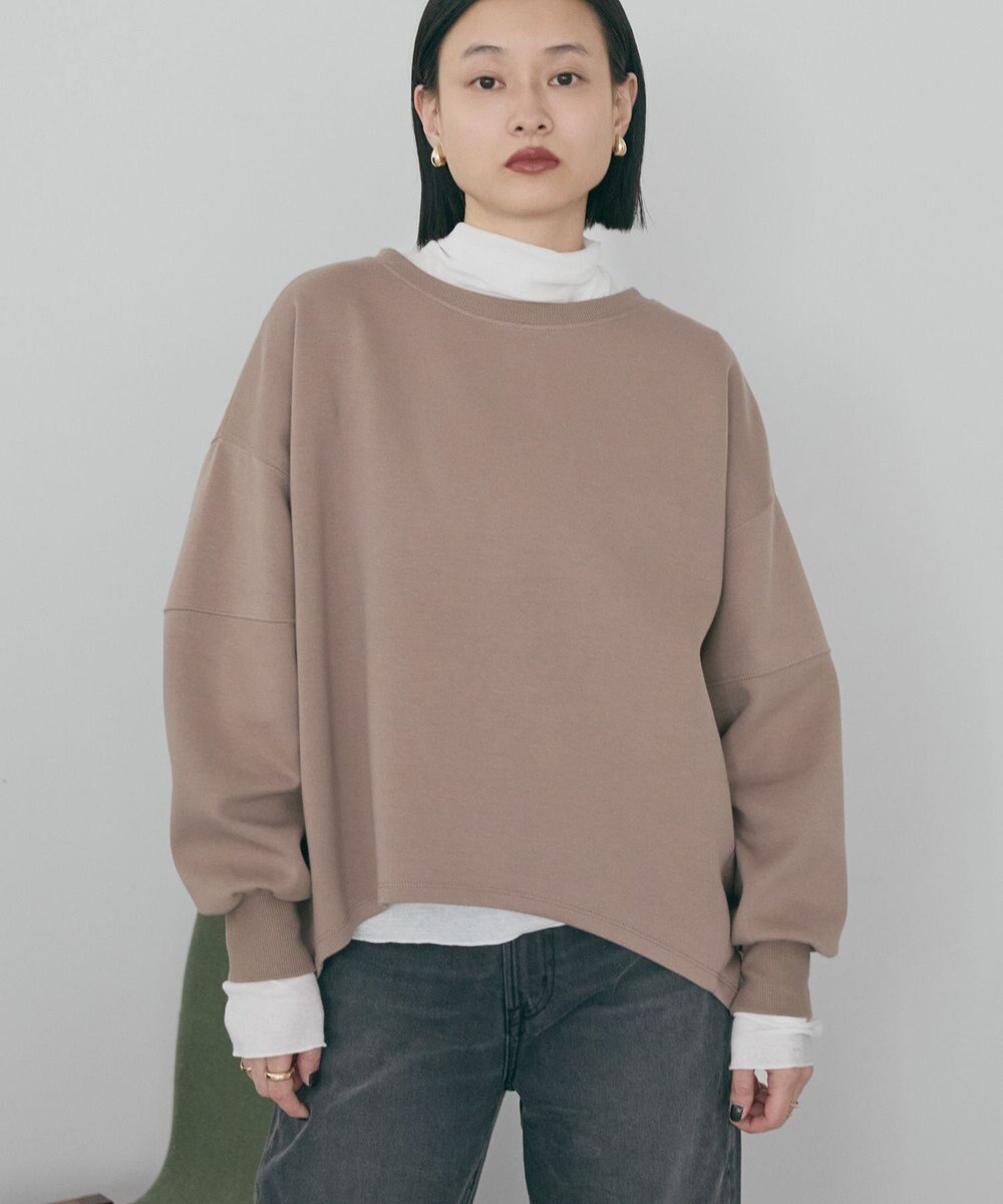 AMERICAN HOLIC 【WEB限定】袖タックコクーンポンチプルオーバー 