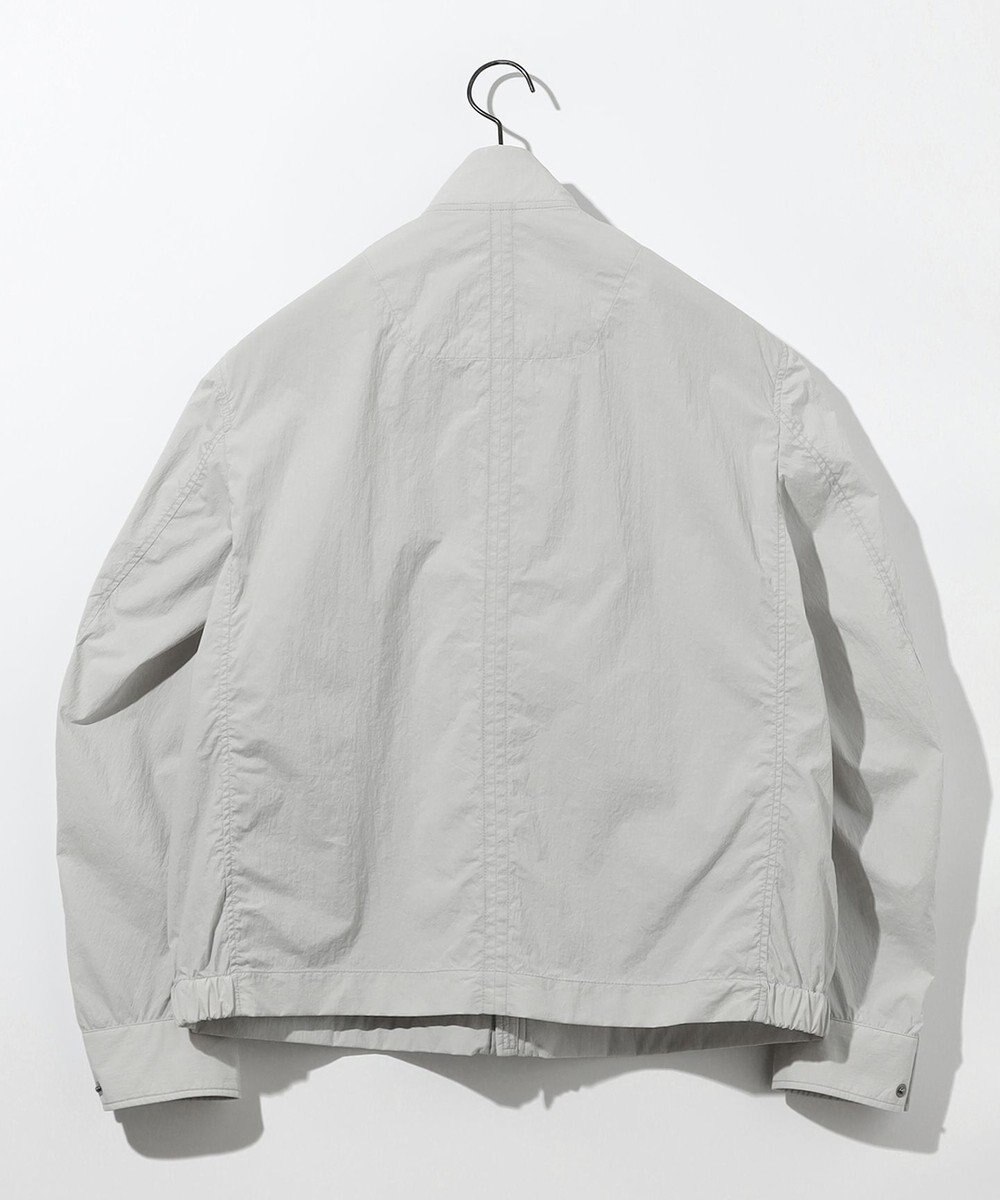 JOSEPH ABBOUD 【軽量/ストレッチ/撥水】ライトワッシャーストレッチ ショートブルゾン 