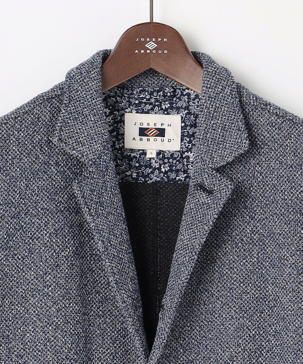 JOSEPH ABBOUD 【ストレッチ/カーディガンジャケット】コットンメランジジャージー ジャケット 