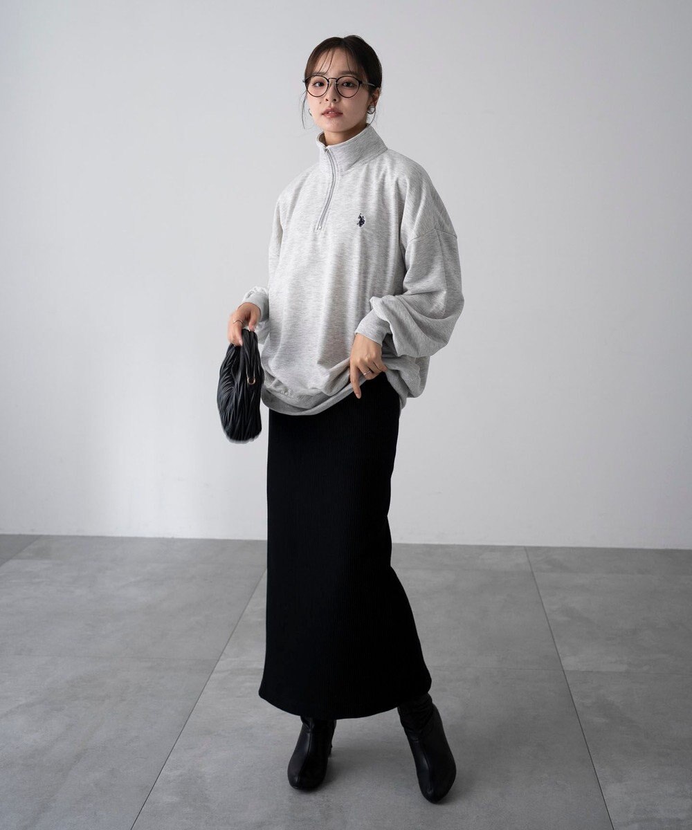 WEGO 【WEB限定/25年秋冬新作/ユニセックス着用ITEM】別注USPOLOハーフZIPPO 