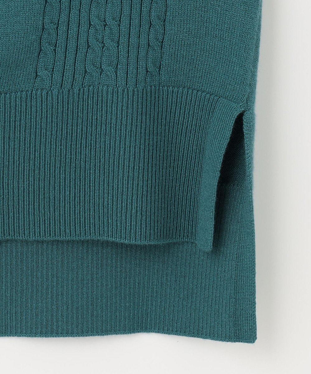 ANY SIS 【洗える】サイドケーブルカラー ニット 