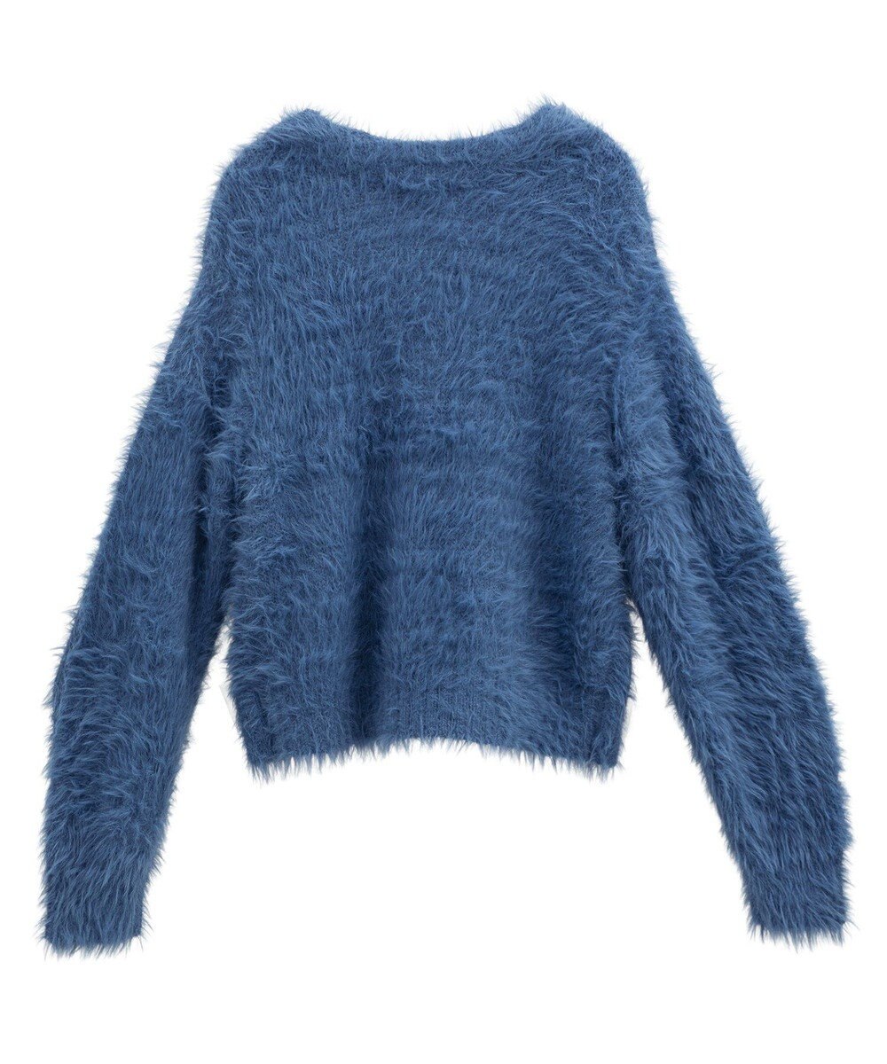 Green Parks ・Ｐｅｔｉｔ　Ｆｌｅｕｒ　シャギーニットカーディガン 