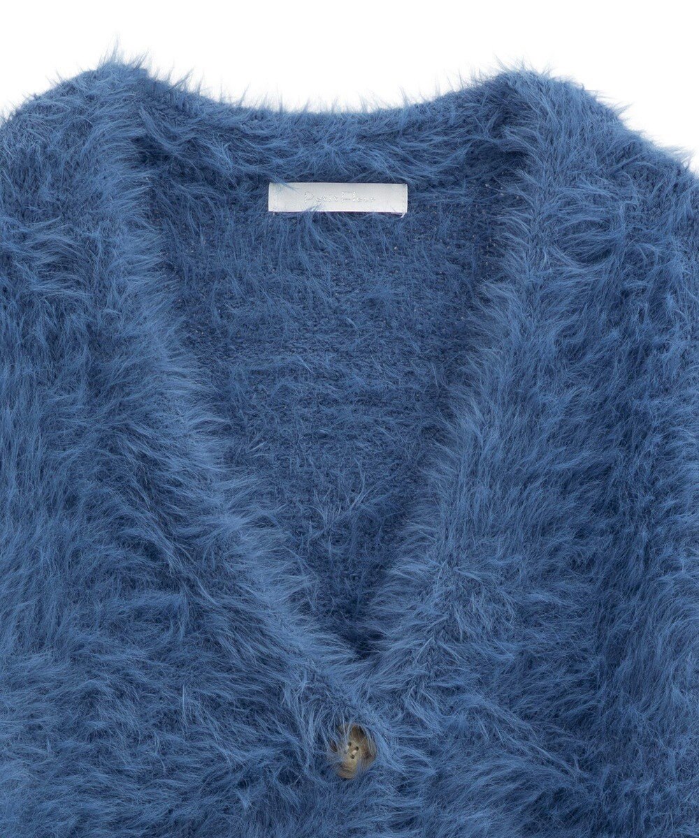 Green Parks ・Ｐｅｔｉｔ　Ｆｌｅｕｒ　シャギーニットカーディガン 