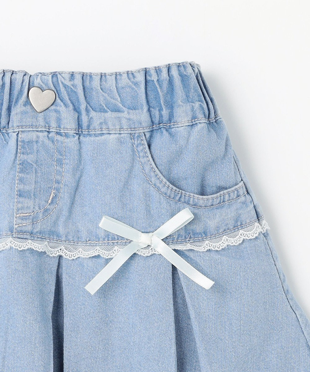 ANY KIDS 【洗濯機可能】プリーツ ミニスカパン 