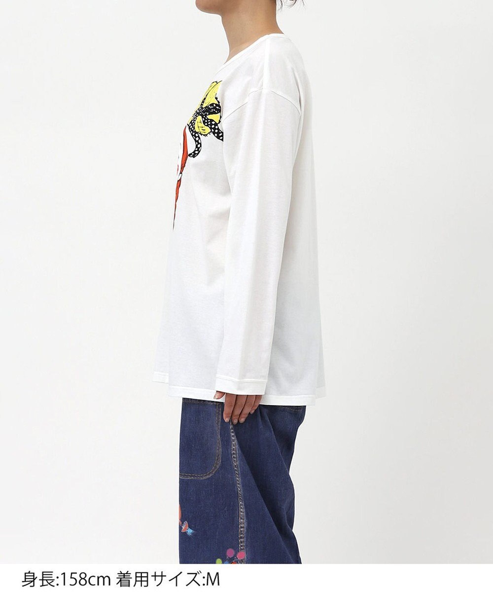 tsumori chisato SLEEP ツモリチサト トップス 長袖 ルームウエア 綿100%(本体) 天竺素材 レディース UTX543 /ワコール 