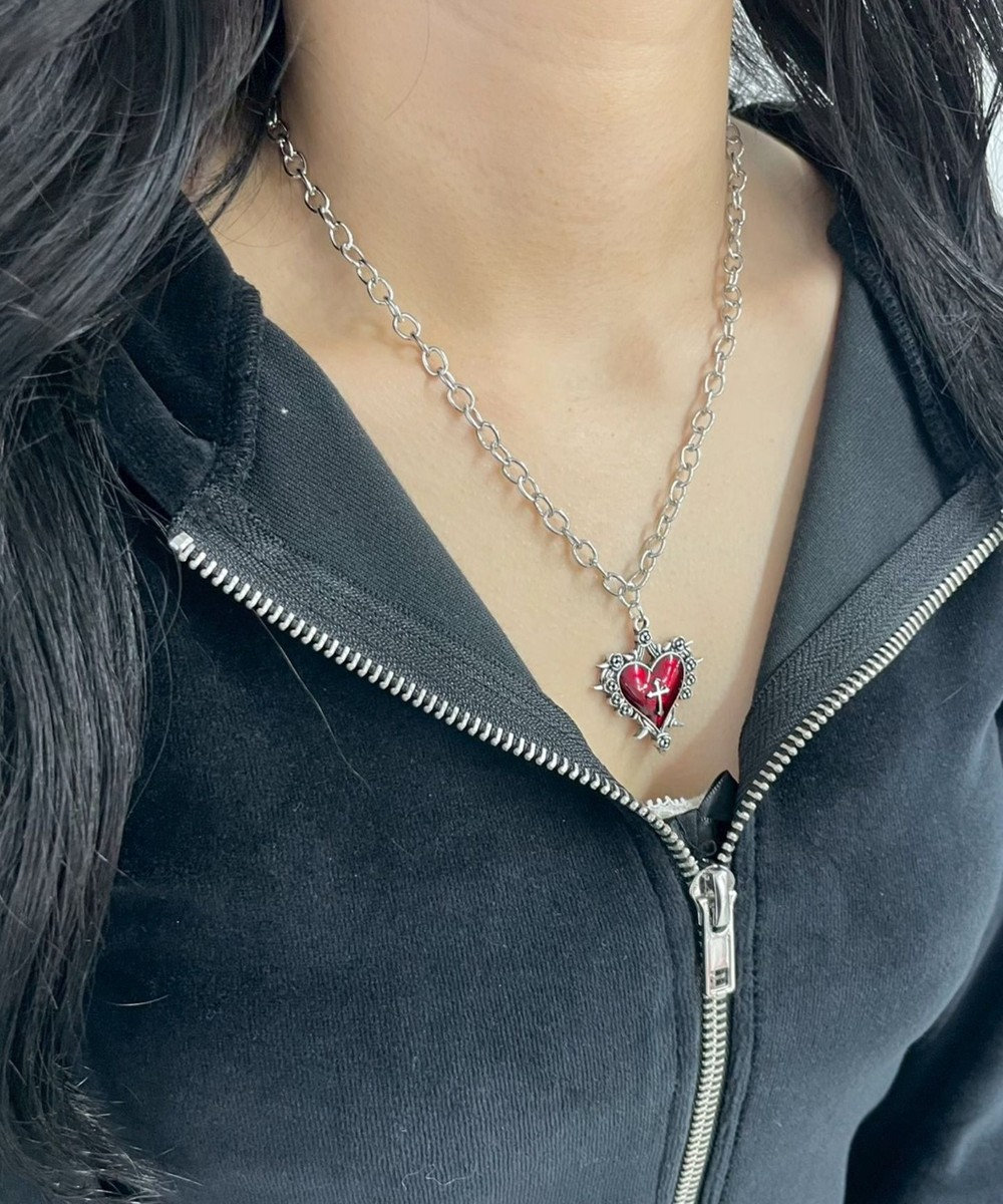 WEGO Lセイクリッドハートネックレス 