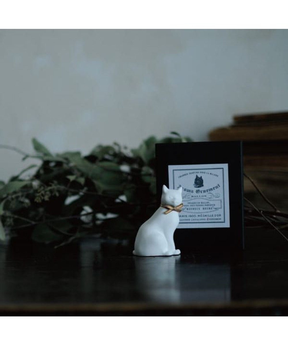 antina gift studio BALLON / アロマオーナメント (Cat／ゴールド／ラベンダー) 