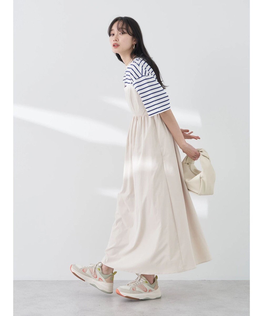 earth music&ecology ＢＯＸシルエットＴ（汗じみ防止） 