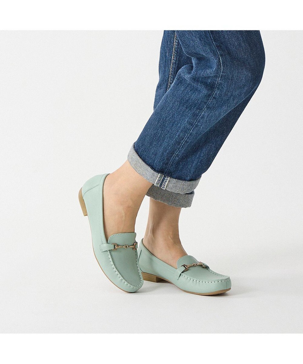 ing <ing>【3E】【サスティナブル】ビット付きモカシューズ 