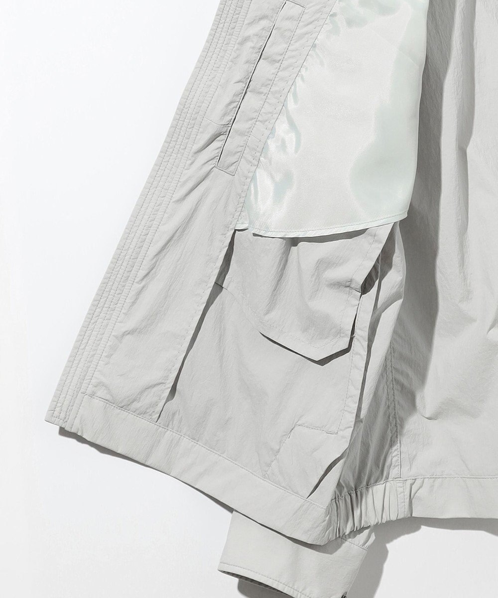 JOSEPH ABBOUD 【軽量/ストレッチ/撥水】ライトワッシャーストレッチ ショートブルゾン 