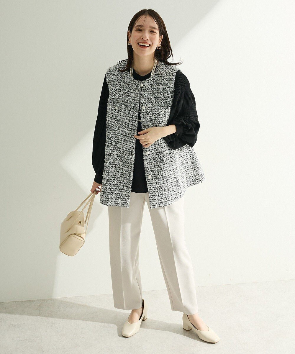 Green Parks Ｏ．ツィードペプラムベスト 