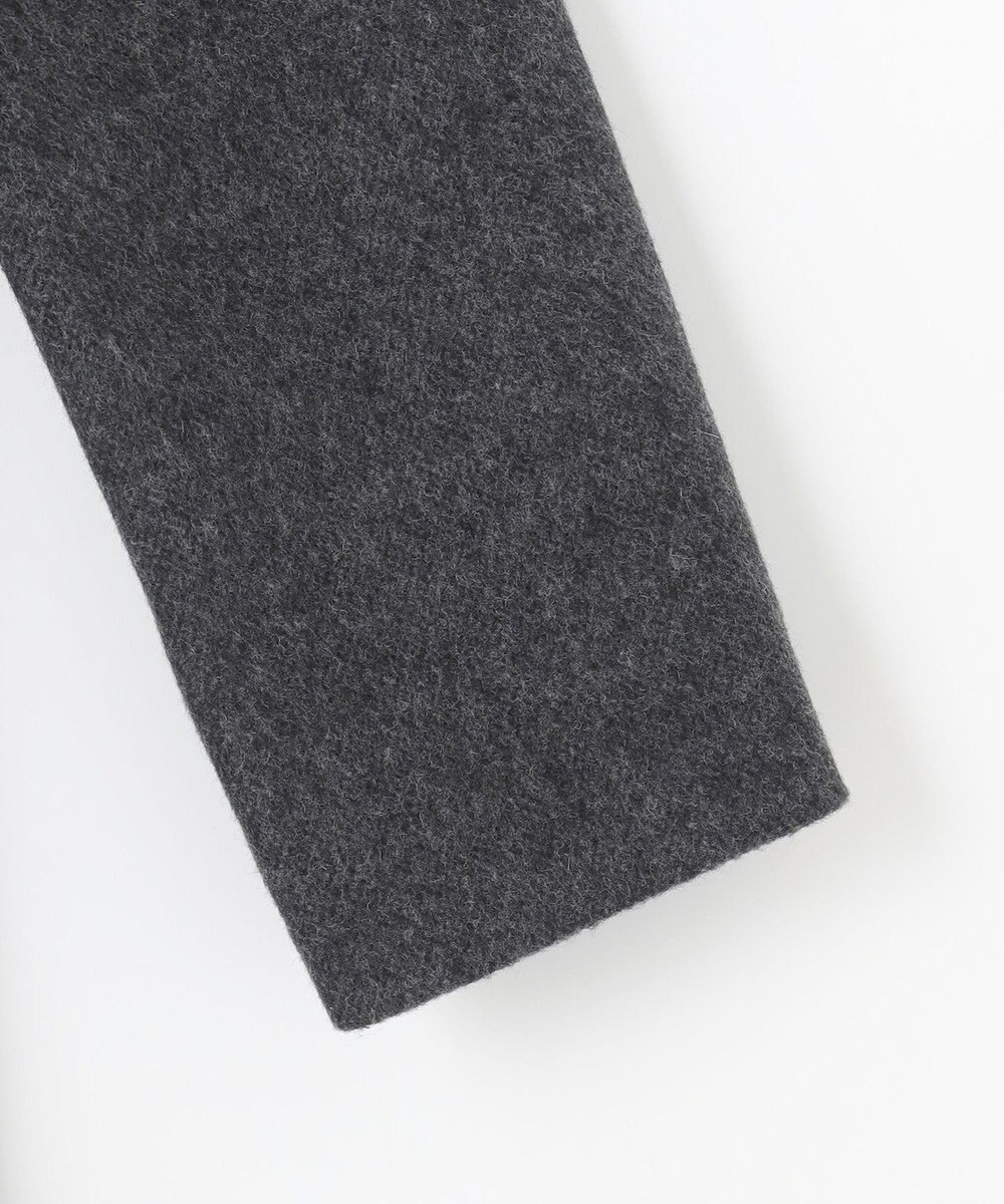 J.PRESS LADIES ショートビーバー ステンカラー コート 