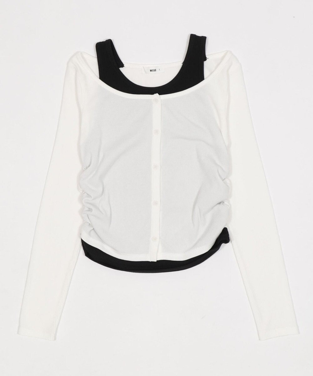 WEGO カーデドッキングレイヤードロンT 