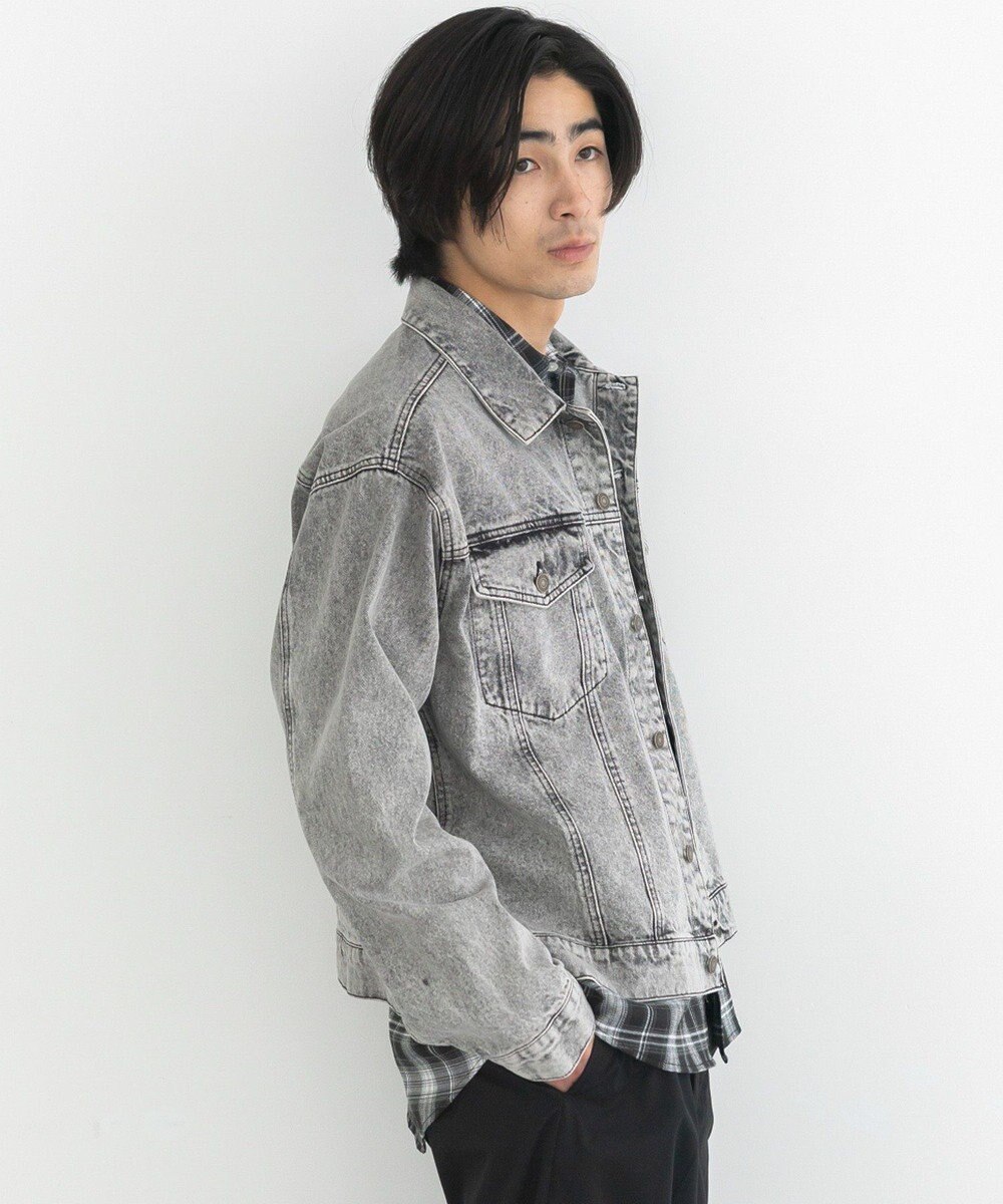 CRAFT STANDARD BOUTIQUE ハイブリーチケミカル加工デニムジャケット 