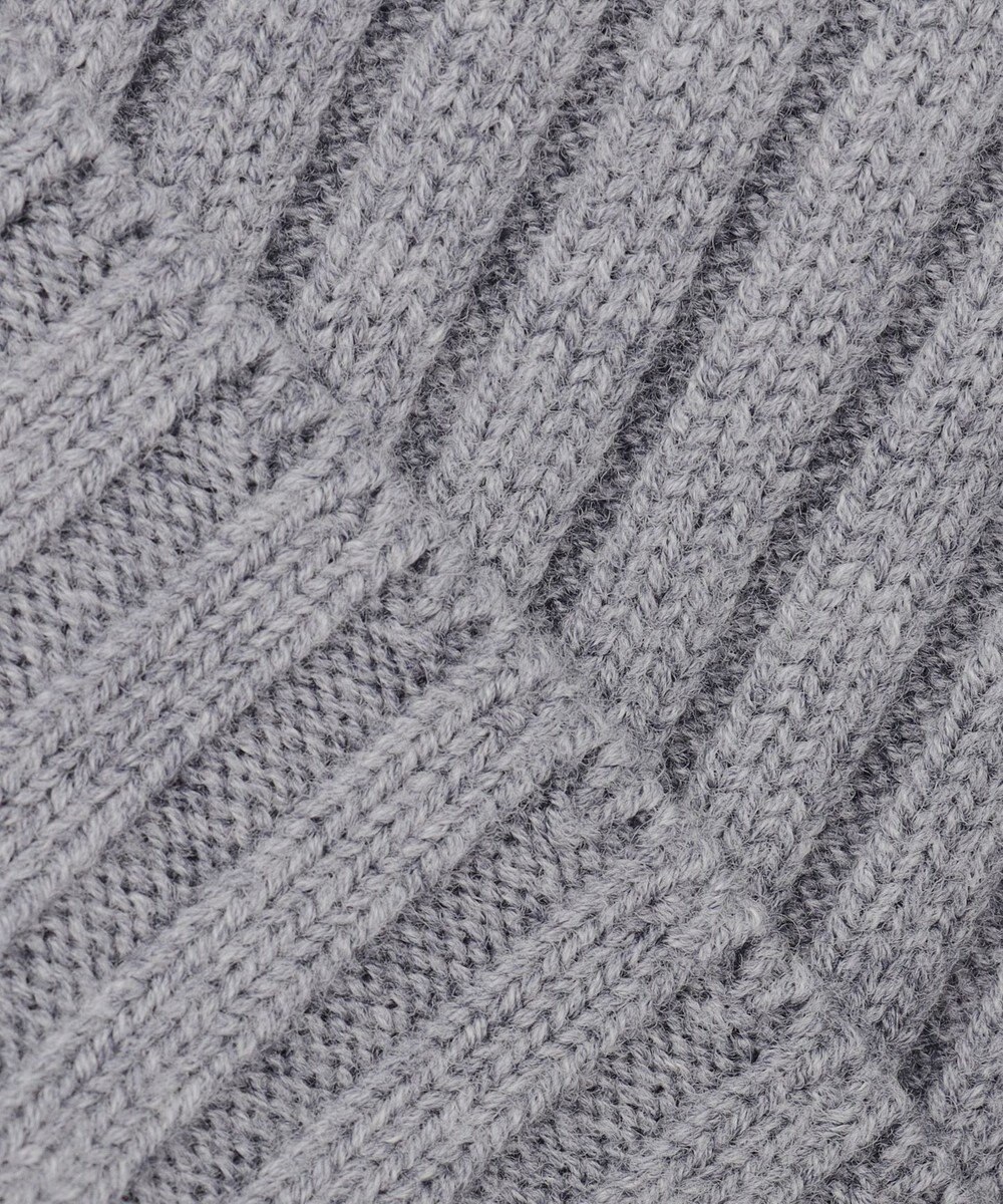 uncrave 【洗える】メリノウール ショートカーディガン（uncrave WHITE） 