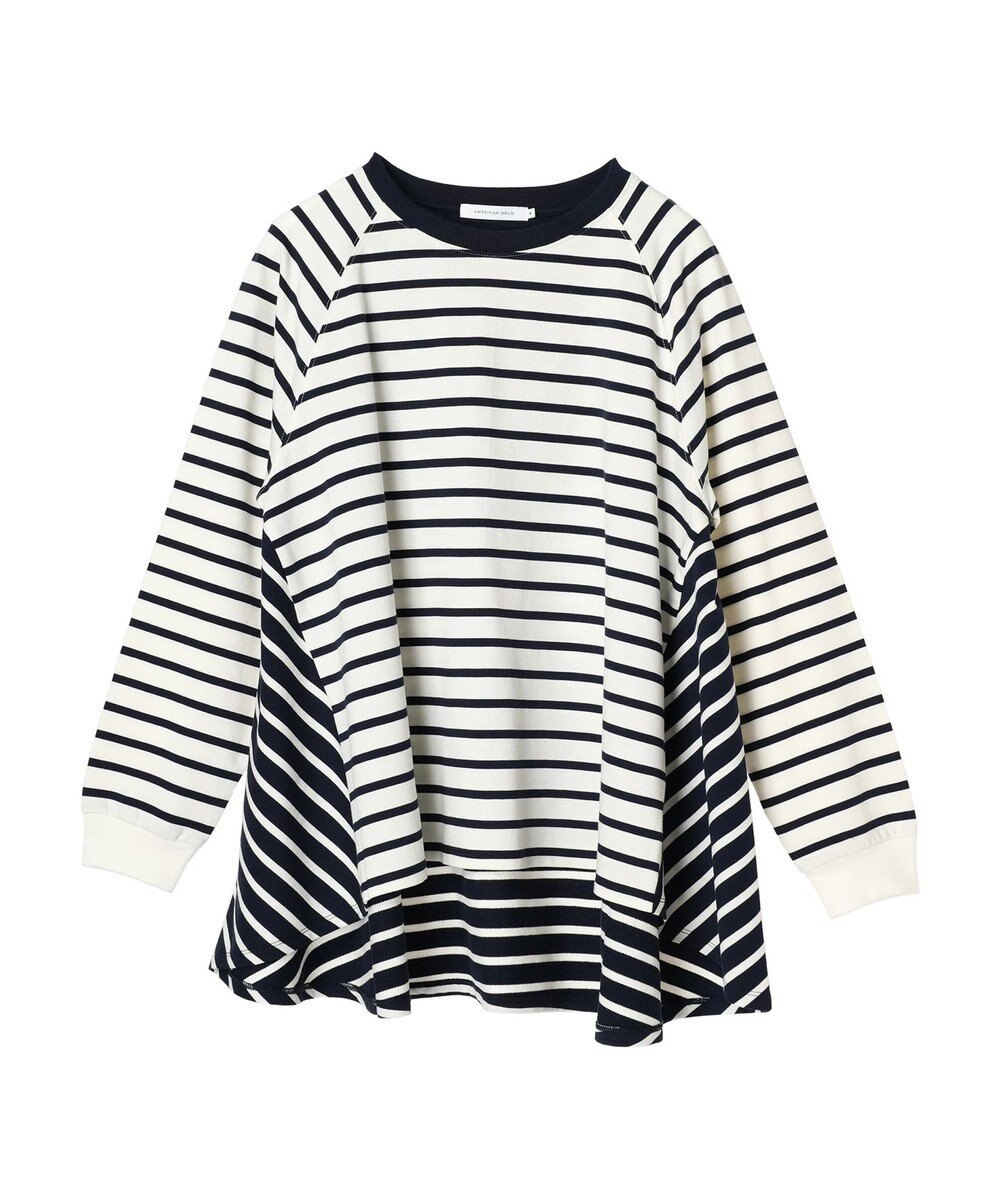 AMERICAN HOLIC バックフレアミニ裏毛チュニック 