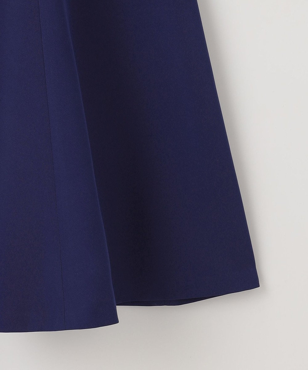 ANY SIS 【洗える】ロングタフタフレア スカート 