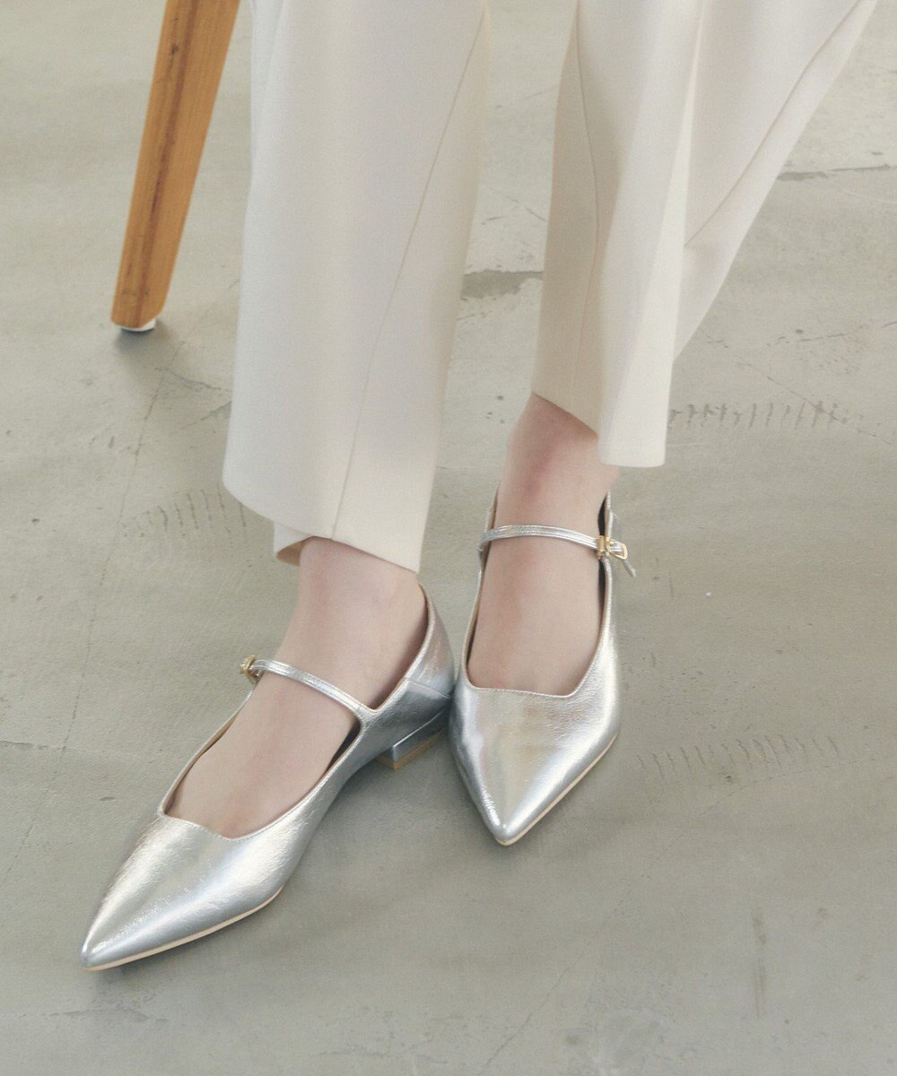 YECCA VECCA メリージェーンストラップパンプス 