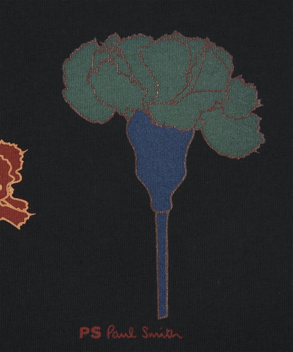 Paul Smith ペインティングフラワー 半袖Tシャツ 