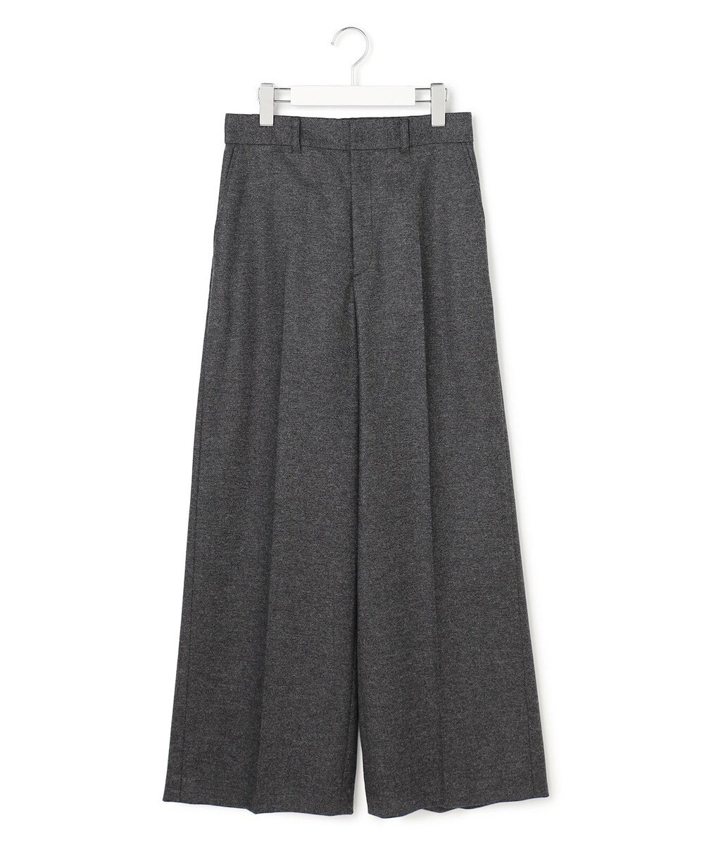 23区 【先行予約】ウールMIXツイード ワイドパンツ 