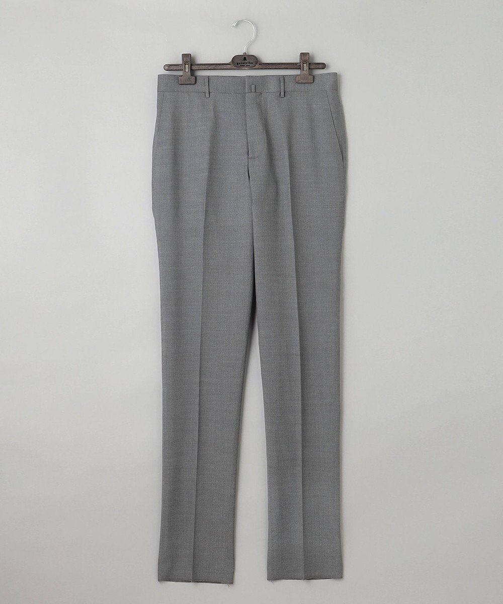 GOTAIRIKU ロングセラー【洗える/折り目加工/シワになりにくい/ウエストアジャスター】ウォッシャブル サマーウール100％パンツ_定番色(ノータック)23/24年モデル 