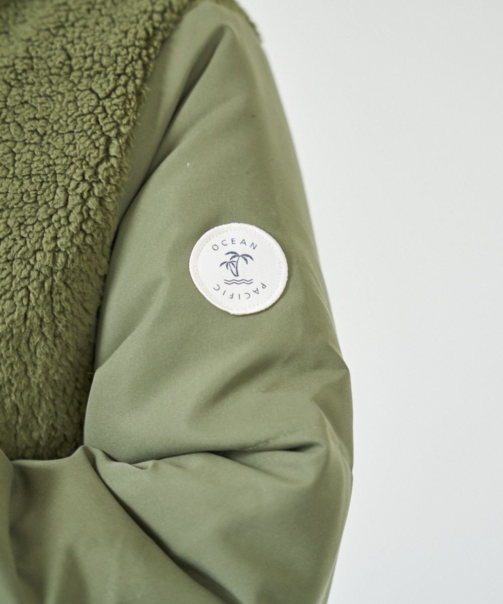 OP／FILA 【OP】切り替えボアジャケット 