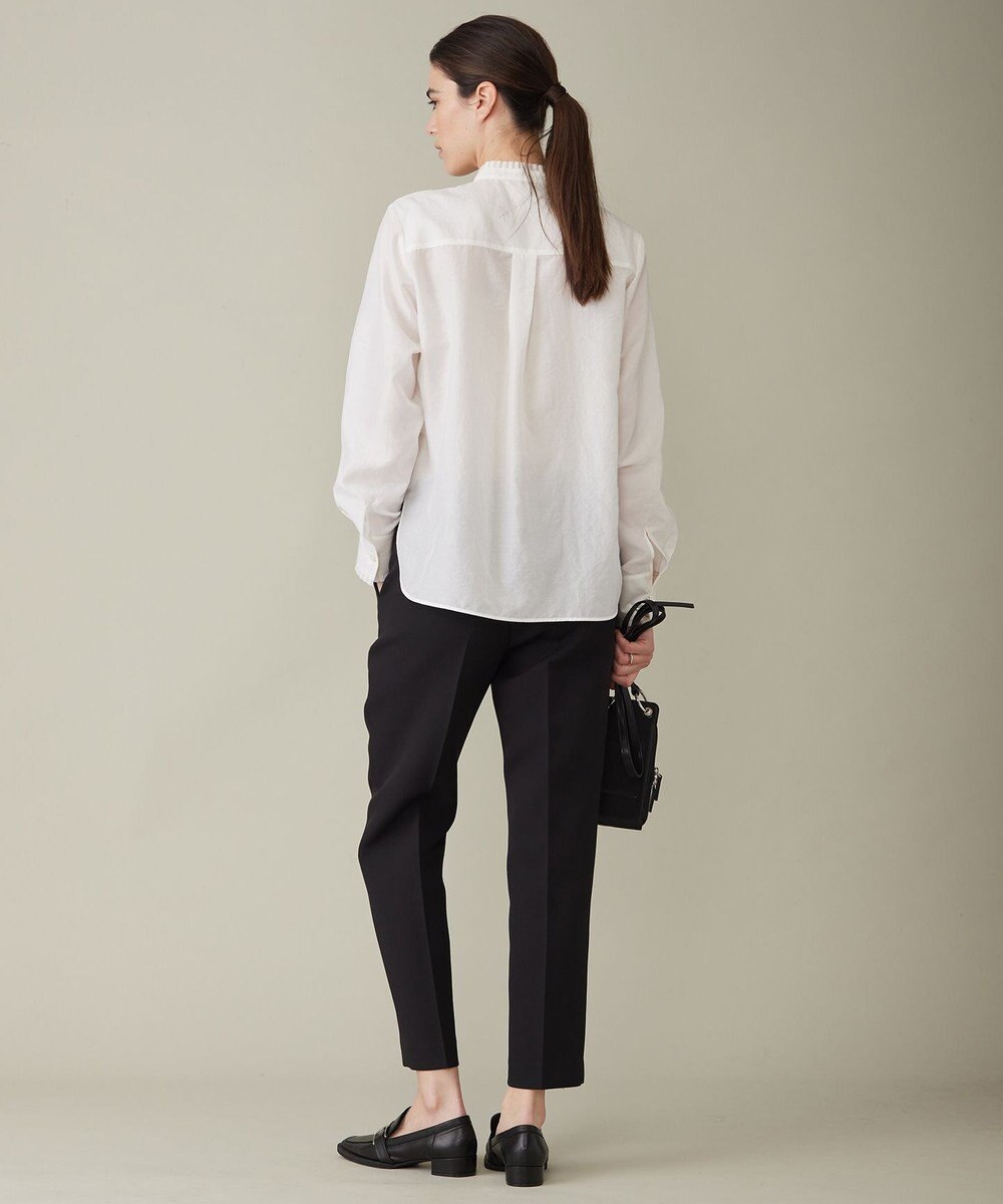 ICB 【洗える】エステルトリプルクロス スティックパンツ 