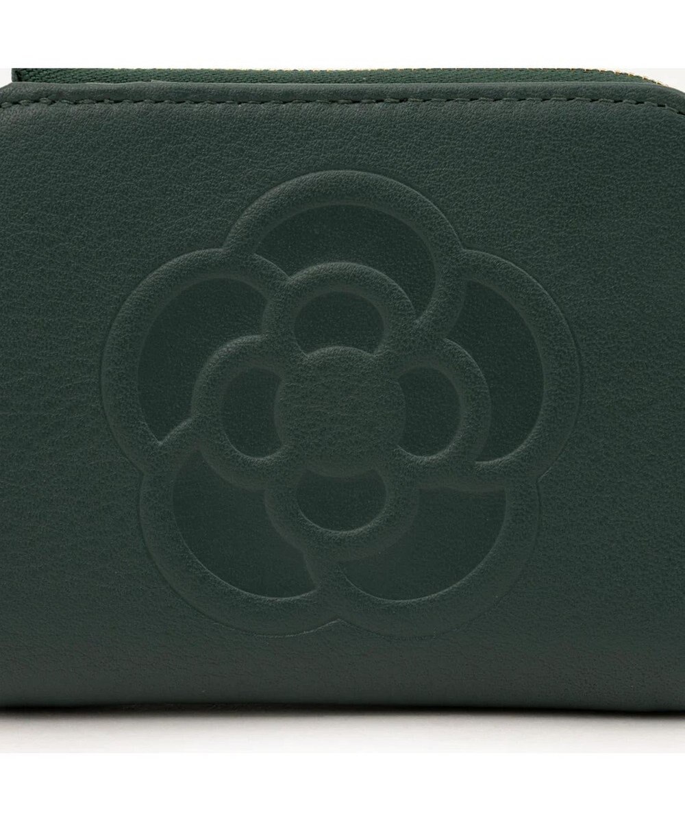 CLATHAS ワッフル 二つ折り財布 