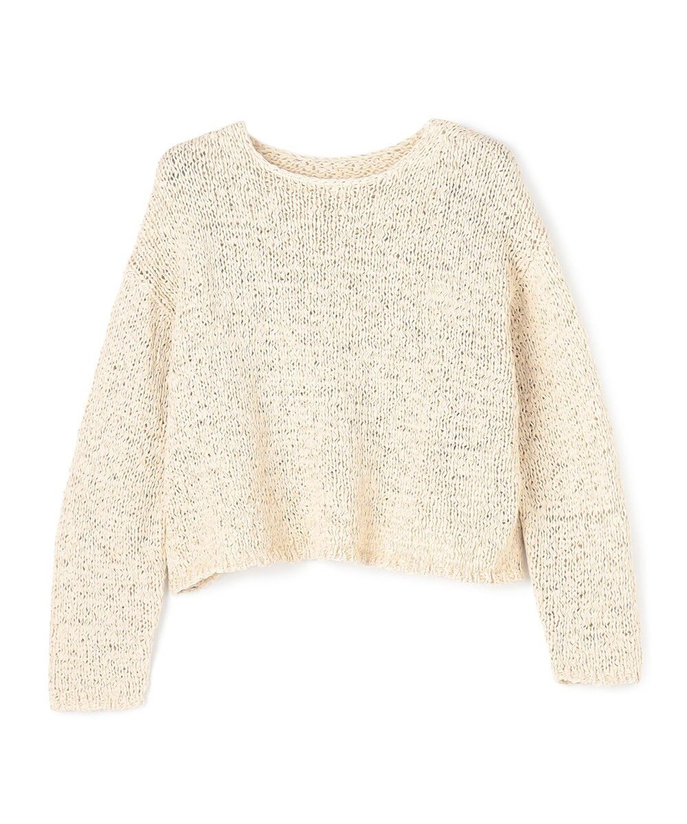 UNFILO L テープヤーンニット プルオーバー 