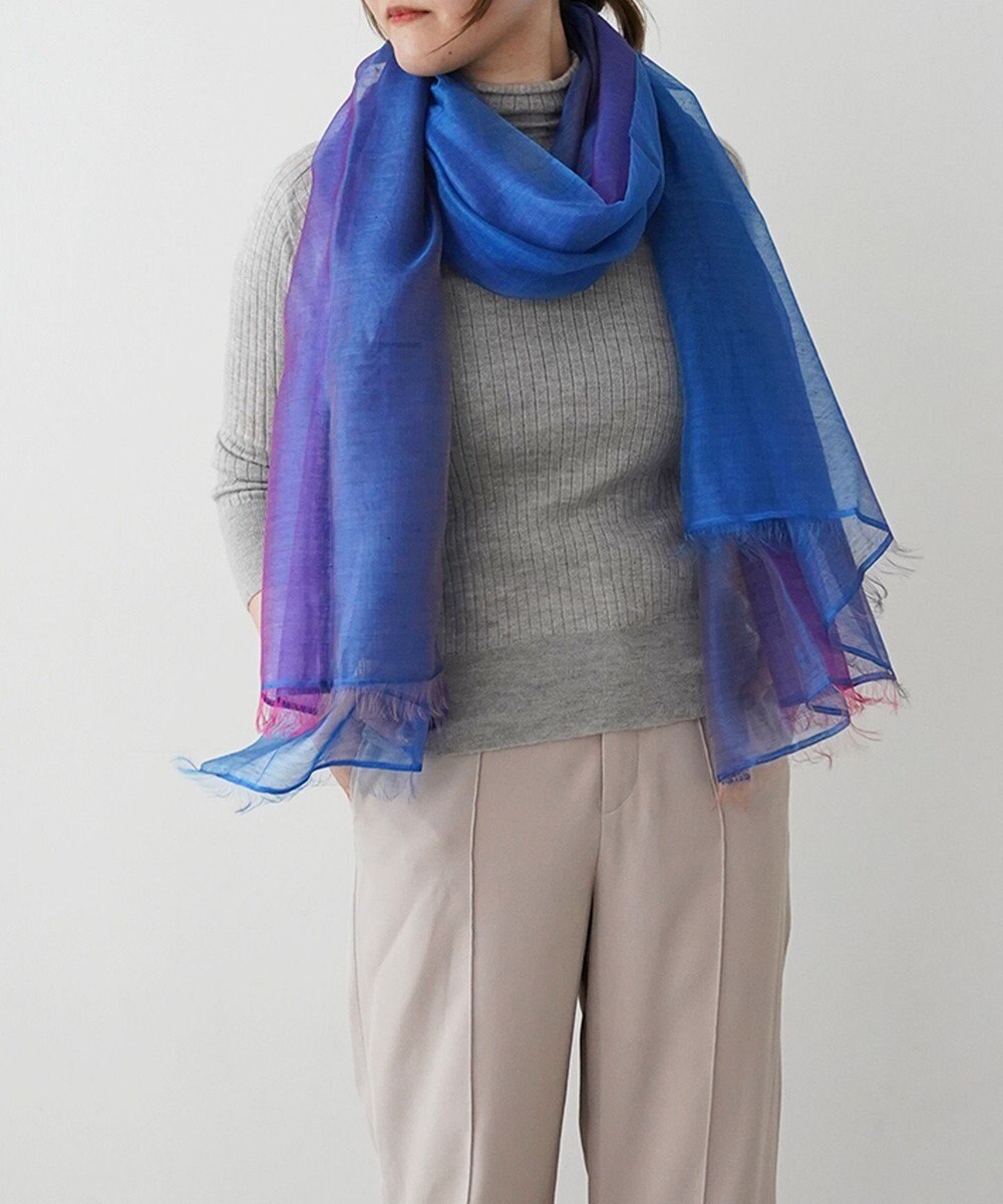 muto GOKUSAI  シルクカシミヤストール 