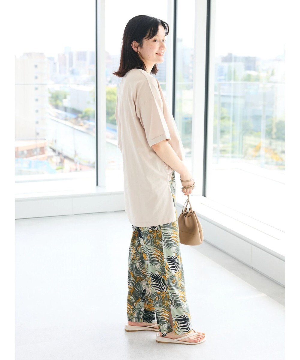 CRAFT STANDARD BOUTIQUE シルケット天竺　スクエアＰＴ　ＢＩＧ　Ｔｅｅ　Ｓ／Ｓ 