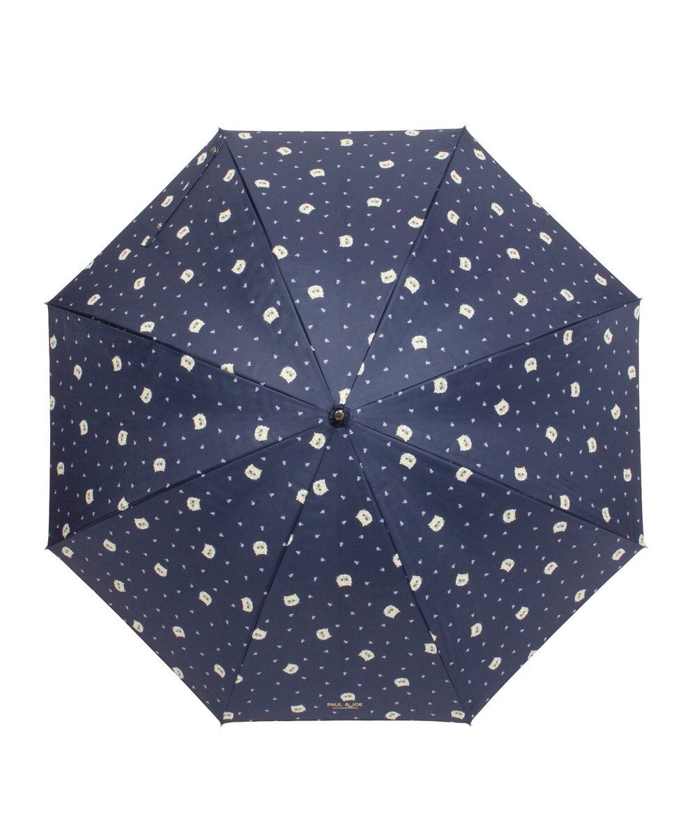 MOONBAT 【 遮光率100％/遮熱/UV】PAUL&JOE ACCESSOIRES(ポール&ジョー) 晴雨兼用日傘 ジプシー ネコ 長傘 