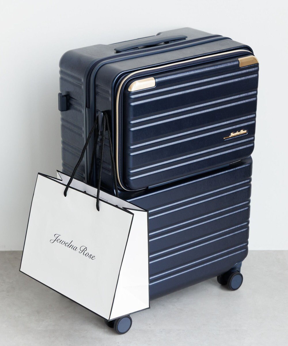 ACE BAGS & LUGGAGE Jewelna Rose ノクシエラ フロントポケット付 スーツケース 65L 09362 ジュエルナローズ 