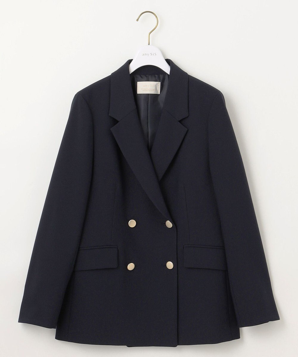 ANY SIS L 【BAILA11月号掲載】 褒めらレディ テーラード ジャケット 
