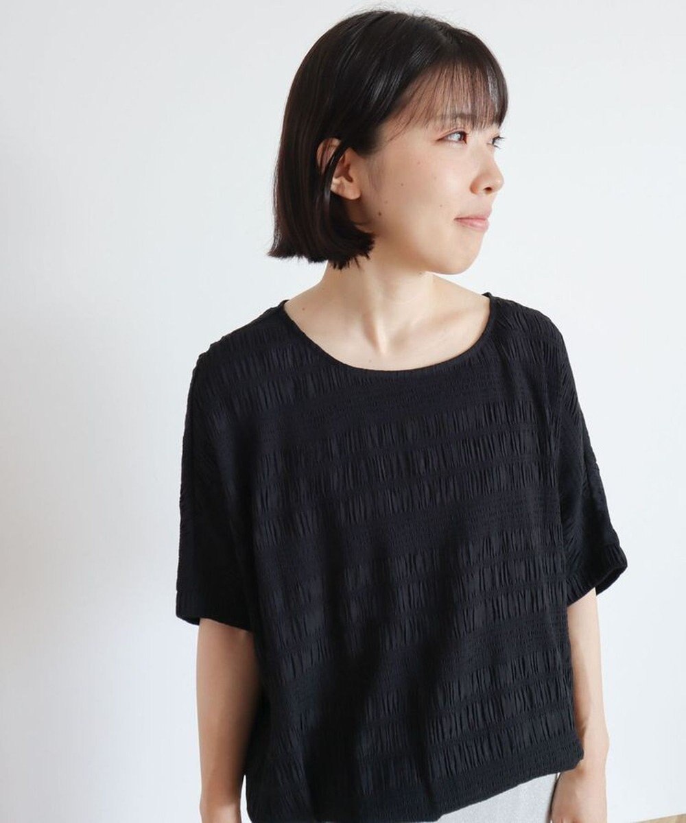 Green Parks ドロスト表面感プルオーバー 