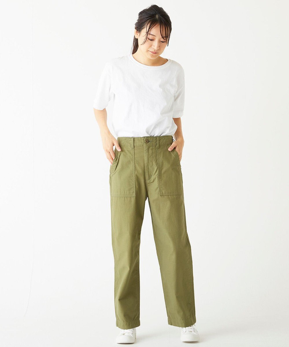 caqu classic baker pants ストレートベーカーパンツ 