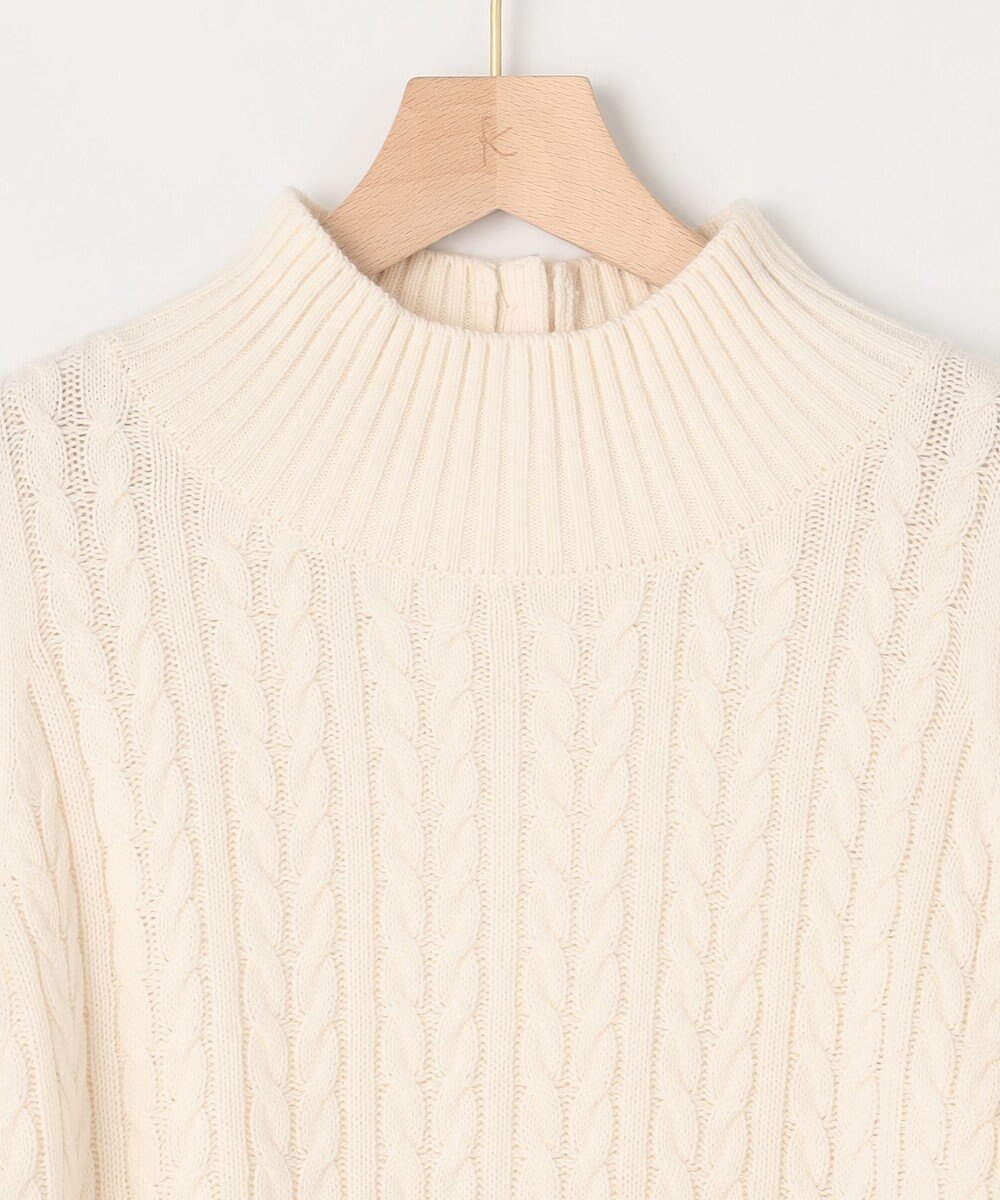 組曲 バルキーケーブル ニット 