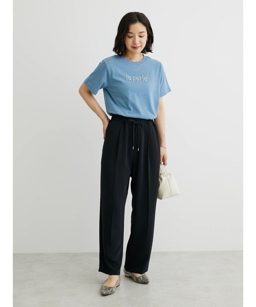 Green Parks ・ＲＡＹ　ＣＡＳＳＩＮ　パールドットロゴＴシャツ 