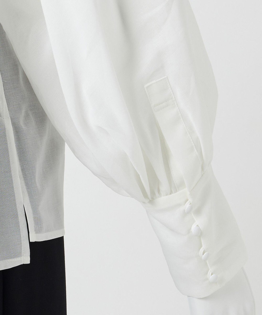 23区 S 【エステータ】コットンオーガンジー ブラウス 