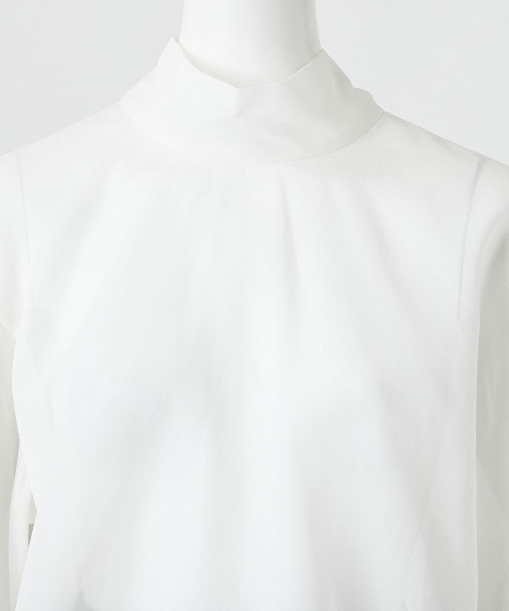 23区 【エステータ】コットンオーガンジー ブラウス 