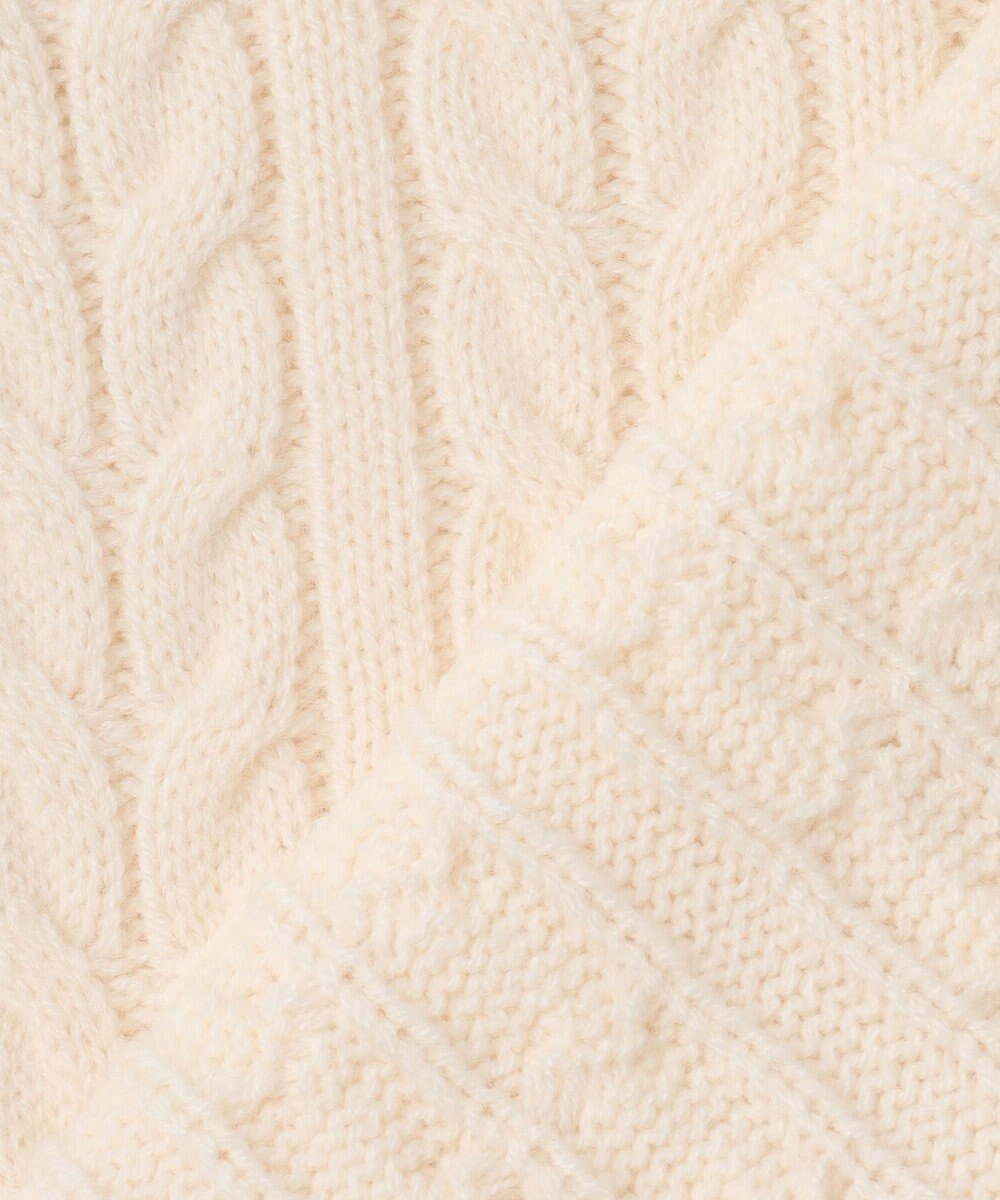 組曲 バルキーケーブル ニット 