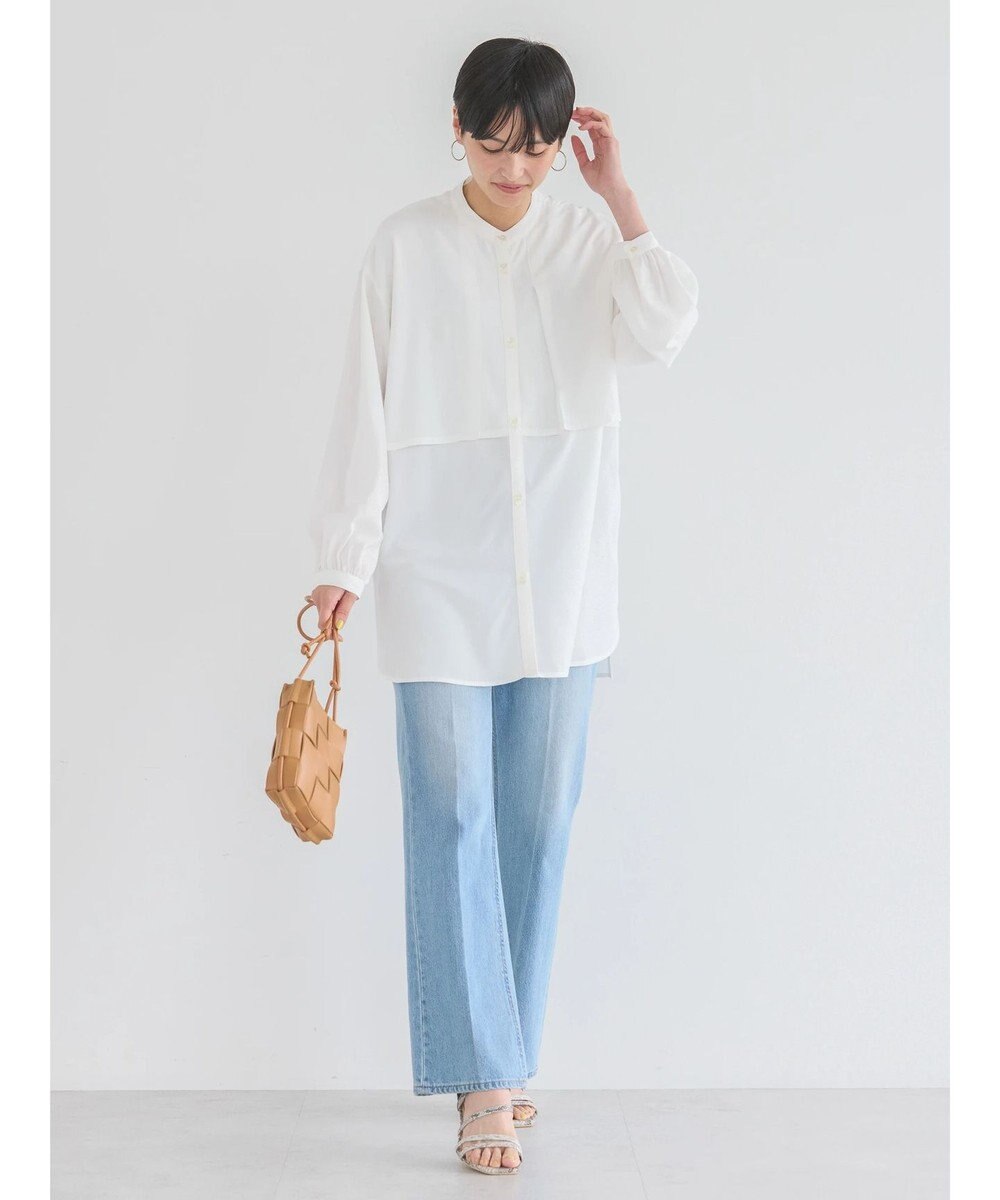 AMERICAN HOLIC サラックールレイヤードシャツチュニック 