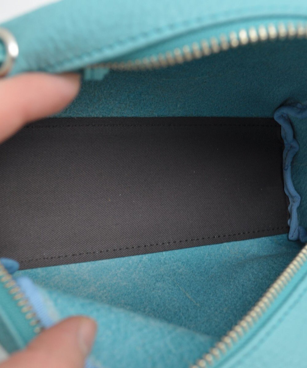 blancle シュリンクレザー ハーフサークルショルダー 