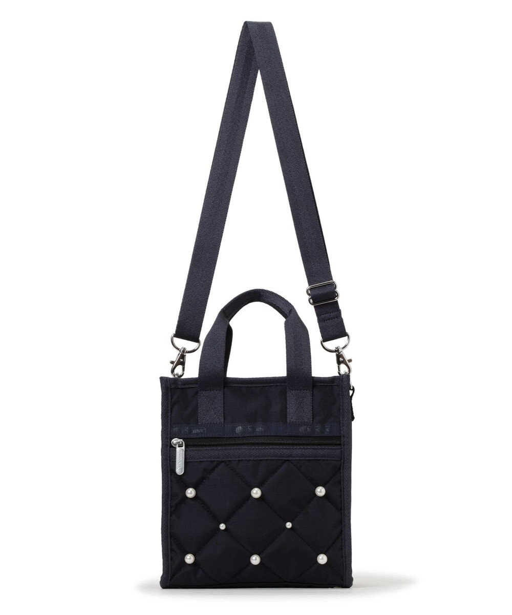 LeSportsac MINI N/S TOTE W/ PEARLS/ディープシーパール 