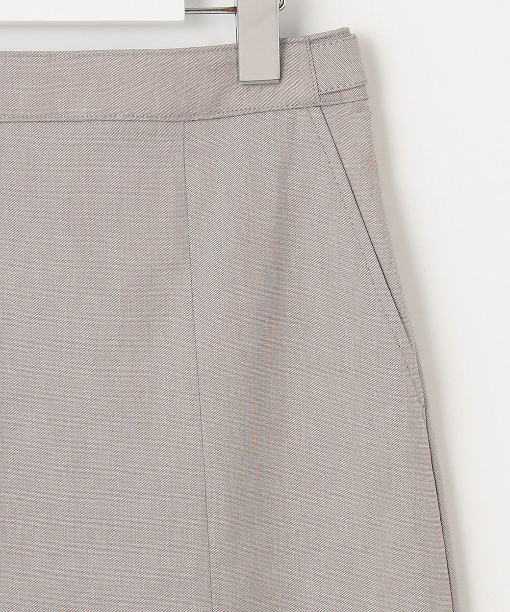 J.PRESS LADIES 【セットアップ対応・洗える・撥水・防汚】コットンFITTYシャーク スカート 